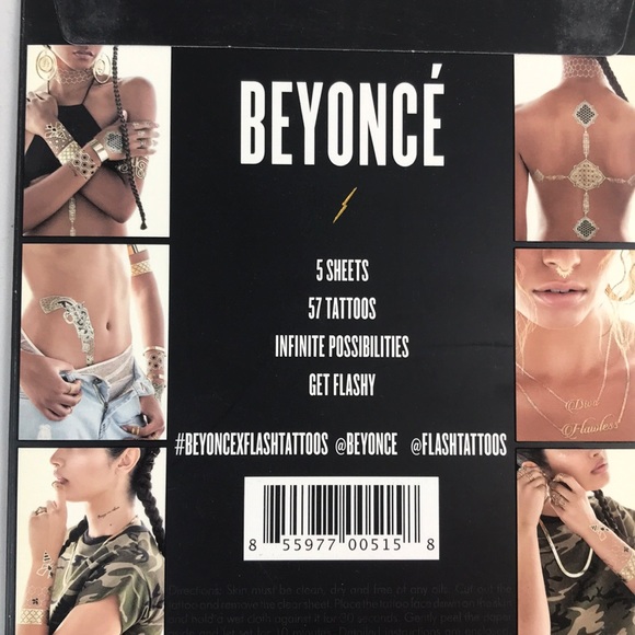 Last One!!! Beyoncé Flash Tattoos - Picture 4 of 8
